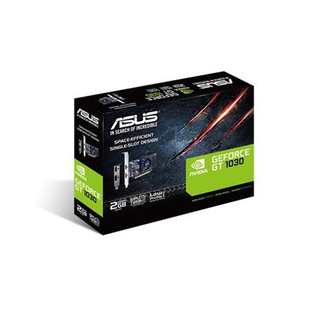 Asus | GT1030-2G-BRK | NVIDIA GeForce GT 1030 | 2 GB - 4